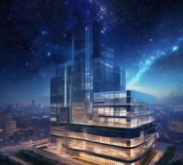星河璀璨未来无限远同心商贸超市建设项目